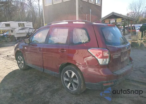 2017 Subaru Forester 2.5I z USA, uszkodzony, nr VIN JF2SJABC5HH462359